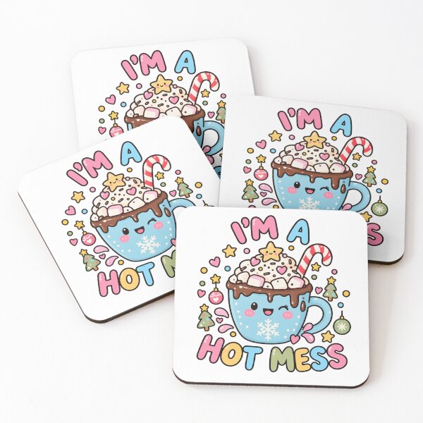 Item preview,  I'm a Hot Mess – Cute Christmas Hot Chocolate designed and sold by Britishdelights.