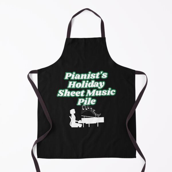 Item preview, Pianist's Holiday Sheet Music Pile designed and sold by Bubpat.