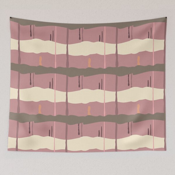 Item preview, Wavy lines in soft colors designed and sold by maryams-pattern.
