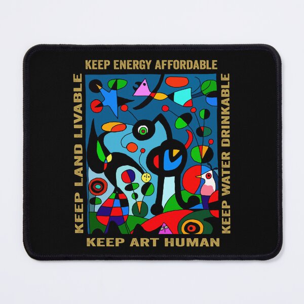 Item preview, Keep Art Human Joan Miro designed and sold by aponwao.