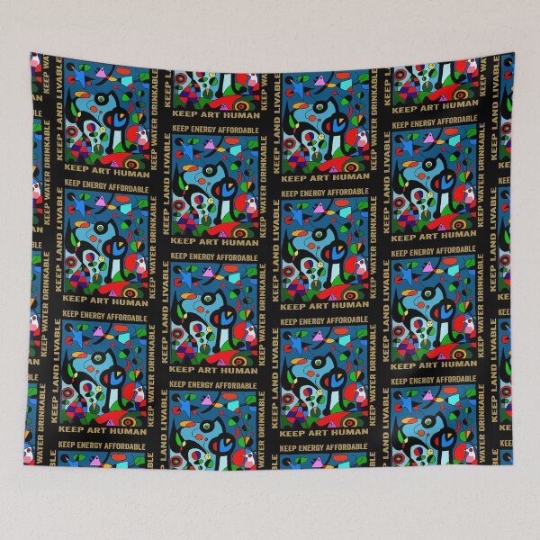 Item preview, Keep Art Human Joan Miro designed and sold by aponwao.