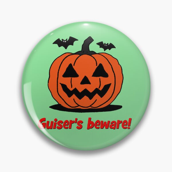 Item preview, Guiser's beware! Halloween pumpkin cartoon. designed and sold by Grant Wilson.
