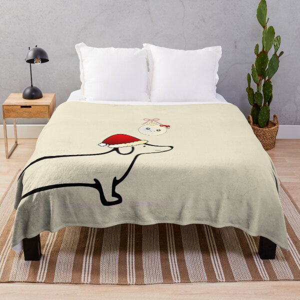 Item preview, Christmas Dachshund Dogs designed and sold by minimalartstory.