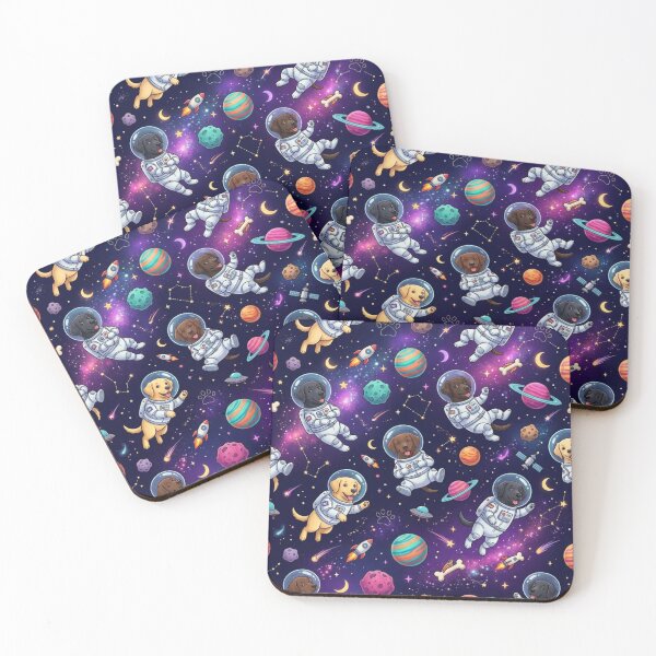 Item preview, Astronaut Dog Patron: Labradors in Outer Space designed and sold by Goodthingstree.