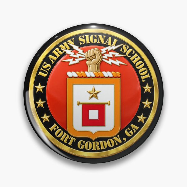 Item preview, Army - Fort Gordon Center - Signal School, COA Fort Gordon, GA - 3D - Transparent designed and sold by Military Insignia Products.