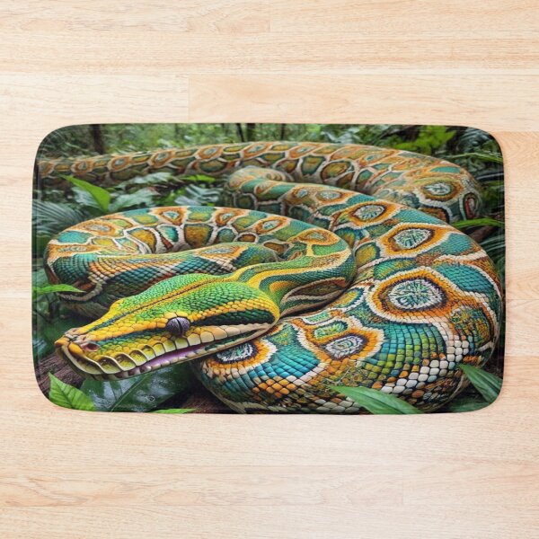 Item preview, The great Python snake in color designed and sold by Mente Creativa.