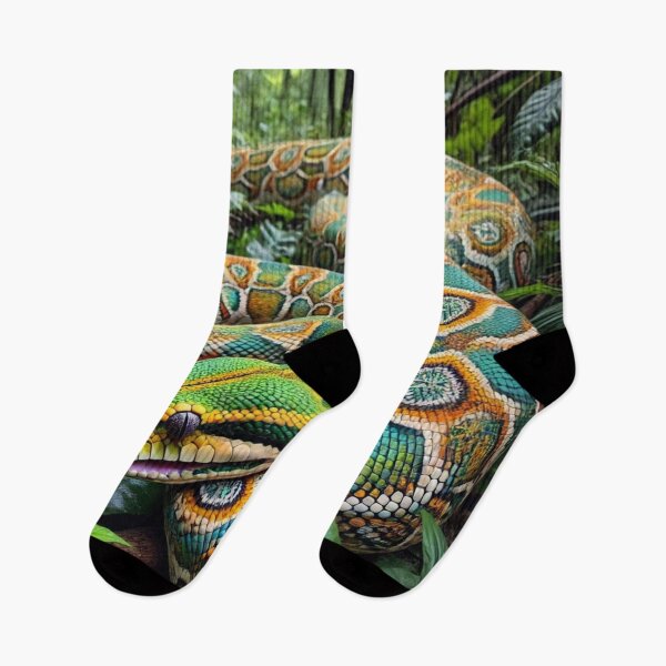Item preview, The great Python snake in color designed and sold by Mente Creativa.