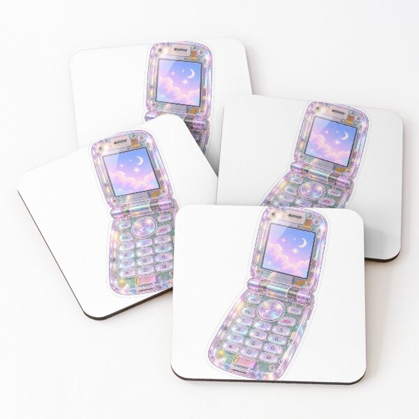 Item preview, Transparent Y2K Flip Phone designed and sold by Pocket Mood Studio.