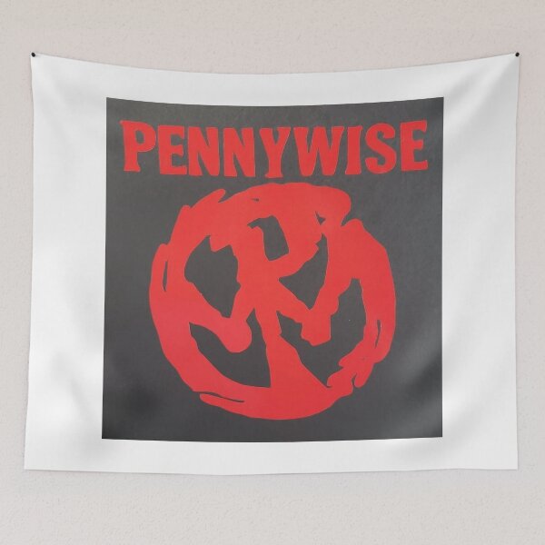 Item preview, Pennywise Punk Music Original Custom Vintage Music Band Tee Unique Poster Wall Art designed and sold by Cool Robot Bro..