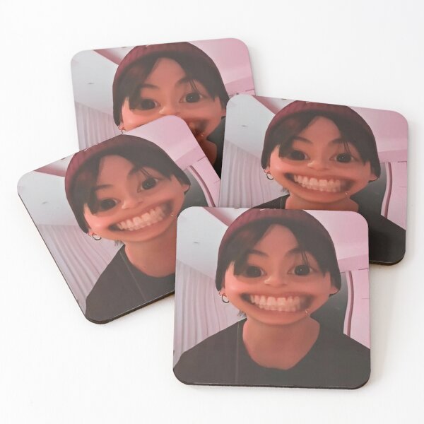 Item preview, Jungkook Funny Filter Meme BTS Jeon Jungkook Beanie designed and sold by MdeMaria04.