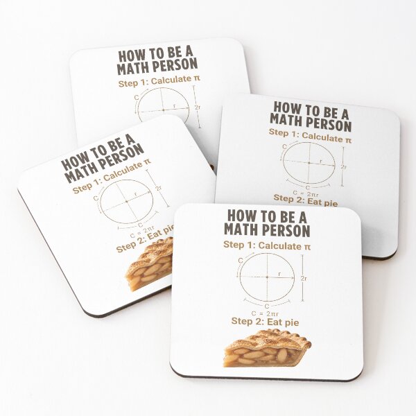 Item preview, How To Be a Math Person  Calculate PI and Eat Pie designed and sold by AleksandraJac05.