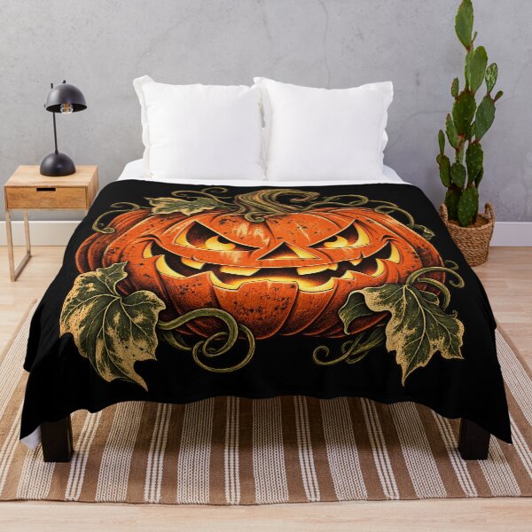 Item preview, Grinning Pumpkin Vintage Halloween designed and sold by Haji Kamora.
