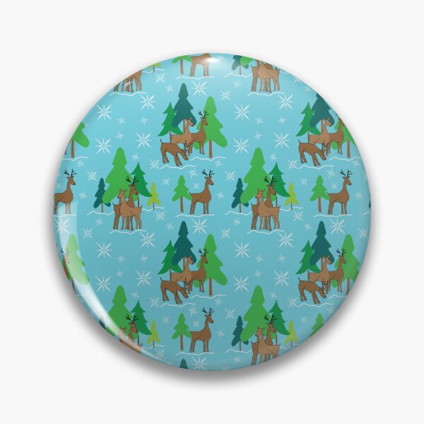 Item preview, Reindeer on light blue background designed and sold by Nana Dancer Designs.