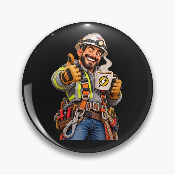 Item preview, Funny Lineman Coffee Lover Thumbs Up designed and sold by JAR Designs and Development.