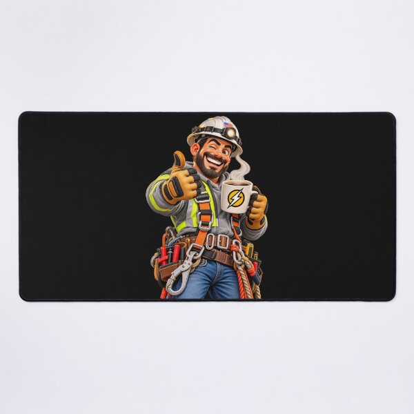 Item preview, Funny Lineman Coffee Lover Thumbs Up designed and sold by JAR Designs and Development.