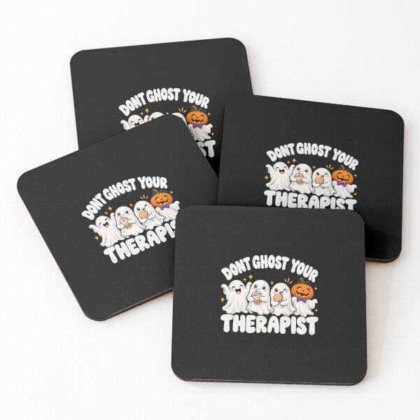 Item preview, Ghost Therapist Halloween Friends designed and sold by ROUX-ART.