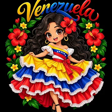 Artwork thumbnail, Venezuela Chibi Girl by ROUX-ART