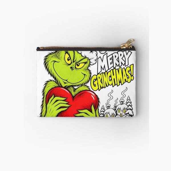 Item preview, The Grinch hugging a red heart designed and sold by ilMONDOdiSERE.