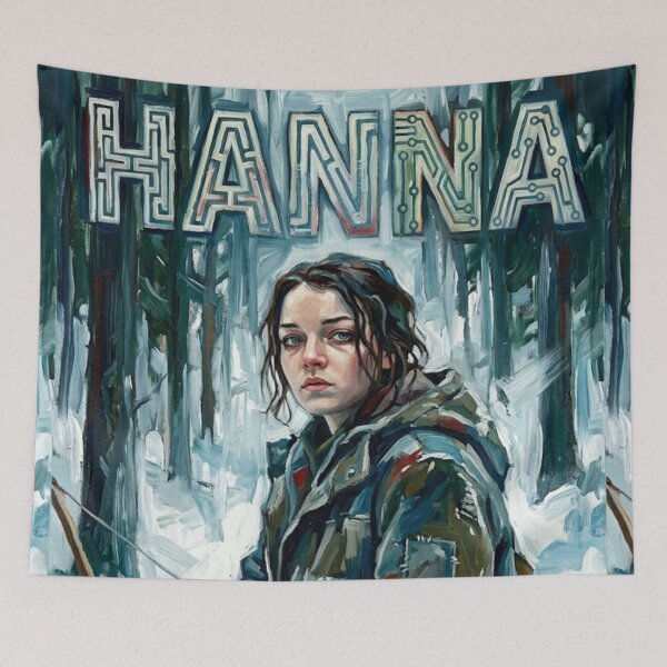 Item preview, Hanna Action Thriller Fine Art Tribute designed and sold by Art's Diner.