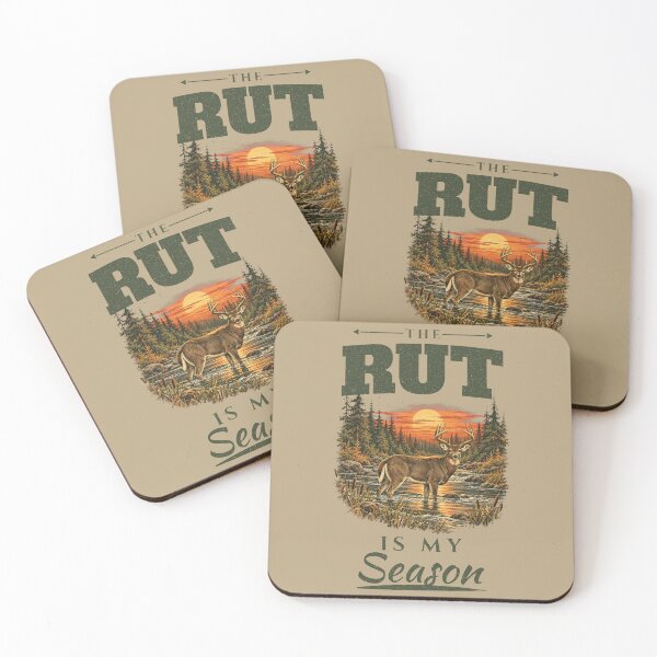 Item preview, Deer Hunter Gift The Rut Is My Season Whitetail Hunting designed and sold by Worn & Witty.