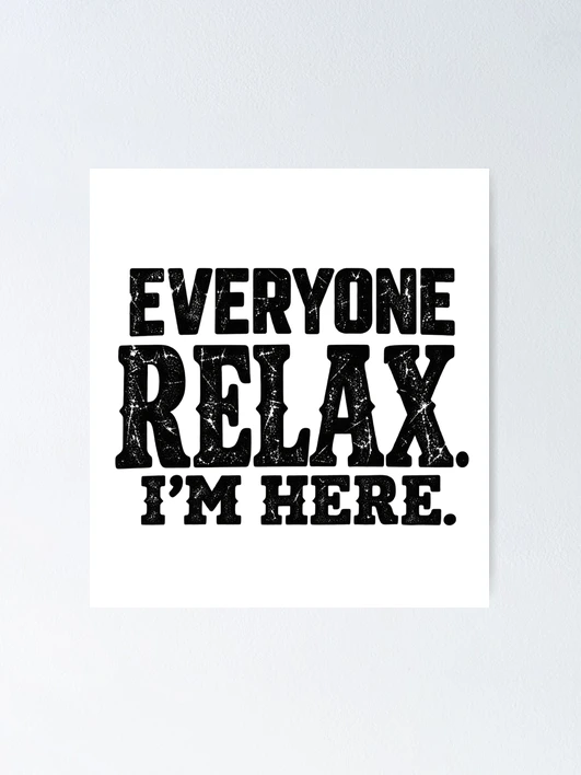 Thumbnail 1 of 3, Poster, Distressed Black and White Lettering designed and sold by ROUX-ART.