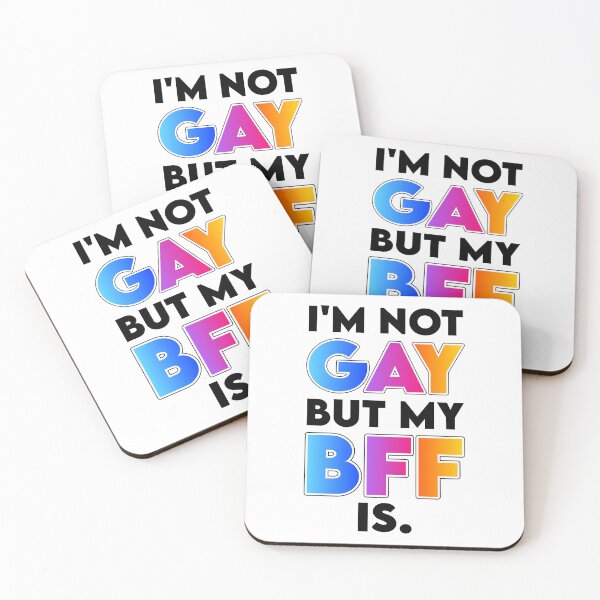 Item preview, I'm Not Gay but My BFF Is designed and sold by K.THX.BYE.