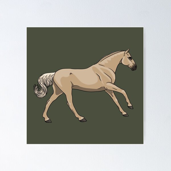 Item preview, Palomino Danish Warmblood designed and sold by Old Water Cryptid .