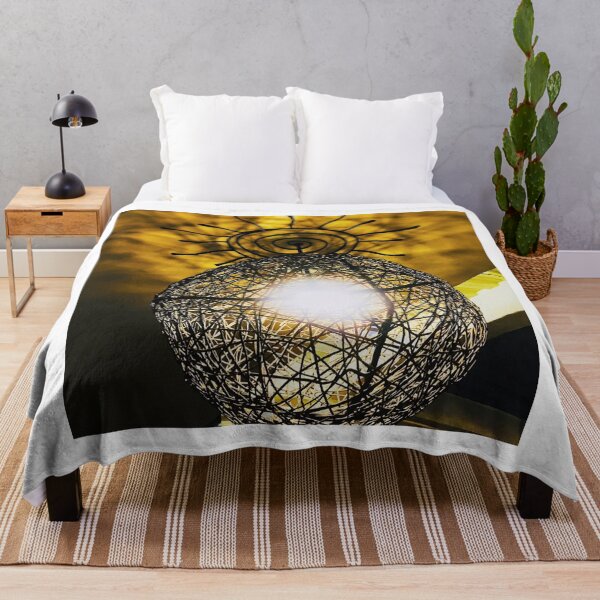 Item preview, Woven Rattan Globe Pendant Light Shadow designed and sold by Luxxe87.