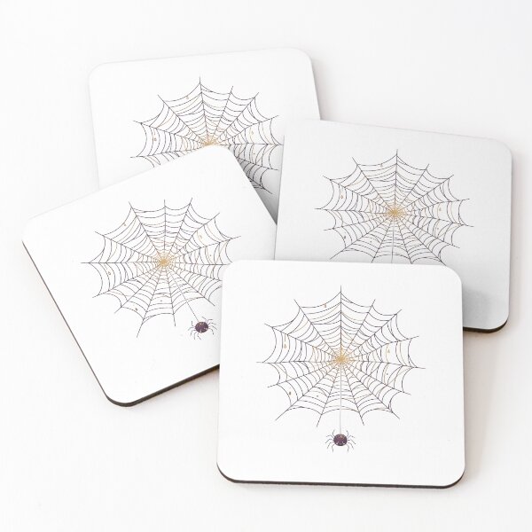 Item preview, Elegant Spooky Spider Web Halloween Art designed and sold by Fine-Arts-Lab.