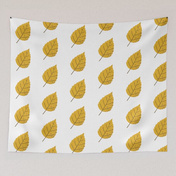 Item preview, Yellow Autumn Birch Leaf Illustration designed and sold by BetweenForms.