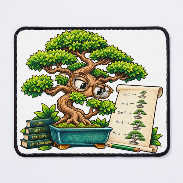 Item preview, My Bonsai Has a Five-Year Plan designed and sold by Winakuart.