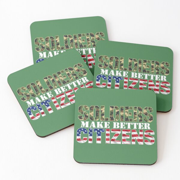 Item preview, Soldiers Make Better Citizens designed and sold by 1Sh0t1K1ll.