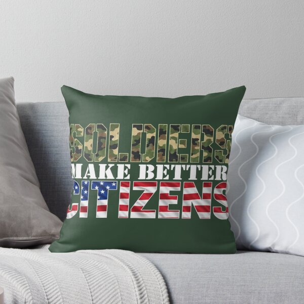 Item preview, Soldiers Make Better Citizens designed and sold by 1Sh0t1K1ll.