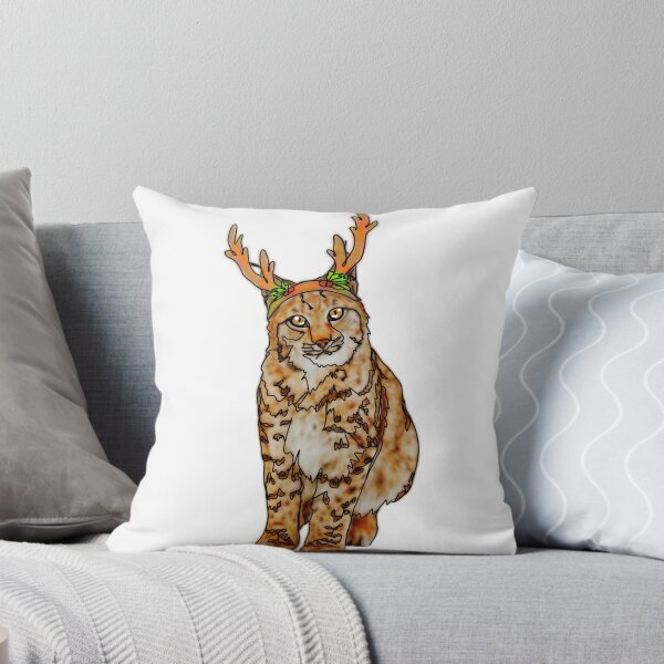 Item preview, Lynn the Lynx in antler hat– animalzinhats designed and sold by Ashley’sAnimalz.