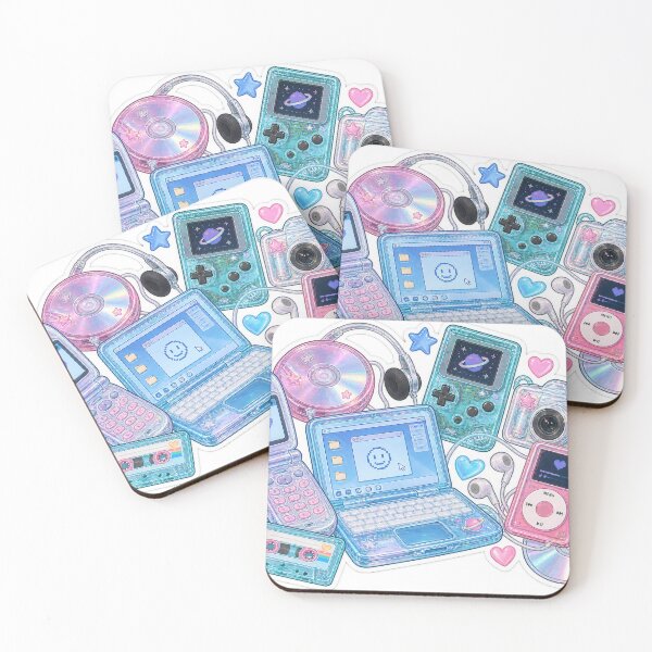Item preview, Retro Y2K Transparent Tech Collection - 1 designed and sold by Pocket Mood Studio.