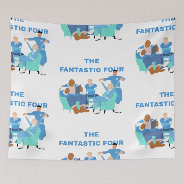 Item preview, the four (w/ text)  designed and sold by marvel stickers.
