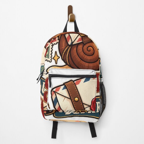Item preview, Snail Mail Department Retro Postal Snail designed and sold by Pocket Mood Studio.