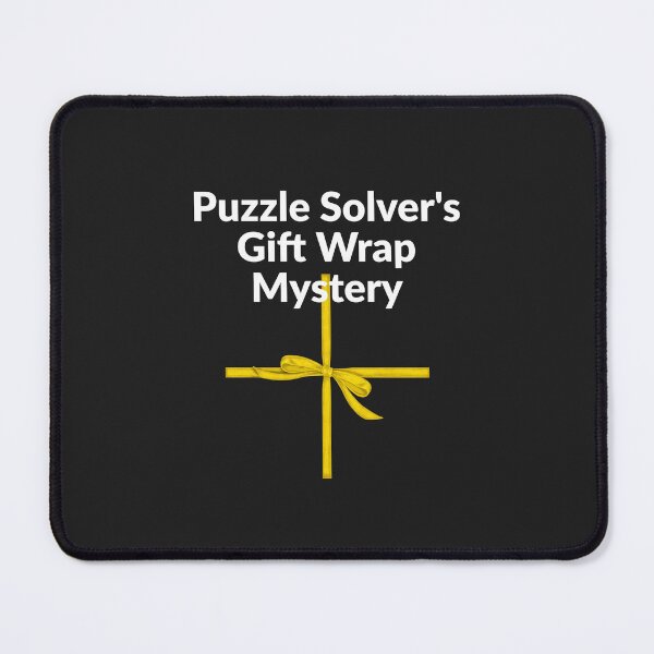 Item preview, Puzzle Solver's Gift Wrap Mystery designed and sold by Bubpat.
