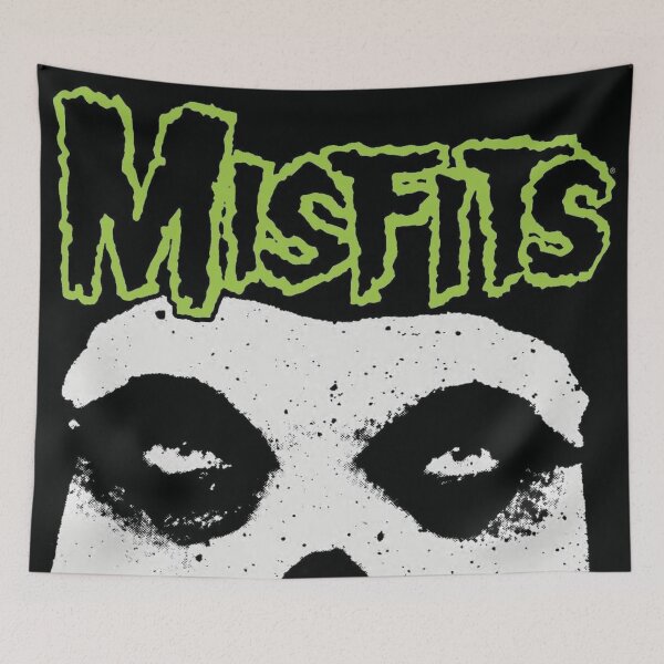 Item preview, Misfits Punk Music Original Custom Vintage Music Band Tee Unique Poster Wall Art designed and sold by Cool Robot Bro..