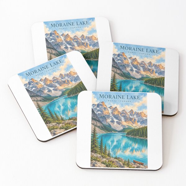 Item preview, Moraine Lake - Banff - Canada designed and sold by GoodOldVintage.