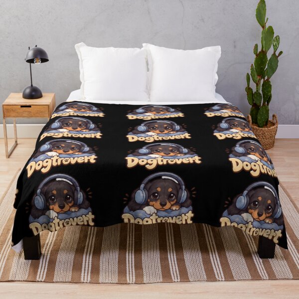 Item preview, Dogtrovert and Rottweiler dog humor designed and sold by DamioPolArt.