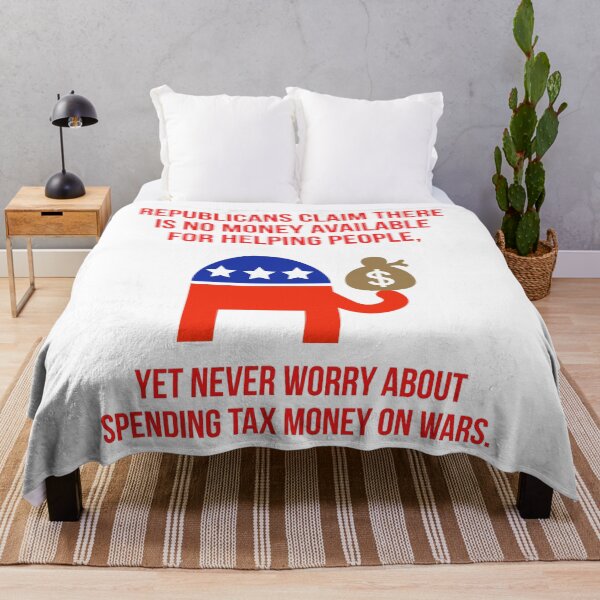 Item preview, Republicans claim there’s no money for helping people  designed and sold by Rachel the Artist .