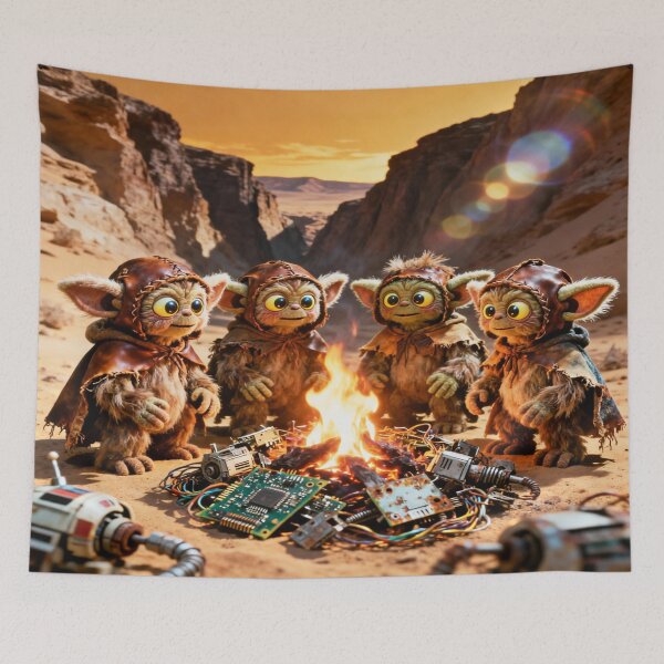 Item preview, Retro Galactic Creatures: Concept Art designed and sold by JMAVILA ART.