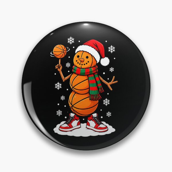 Item preview, Funny Snowman Basketball Player Christmas Xmas Sports Boys designed and sold by clothesy7.