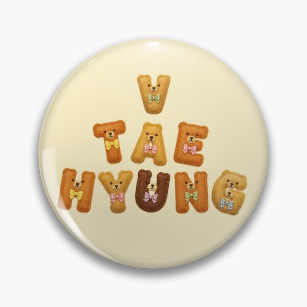 Item preview, BTS Tae Hyung | felt teddy bear | THV  designed and sold by moteesshop.
