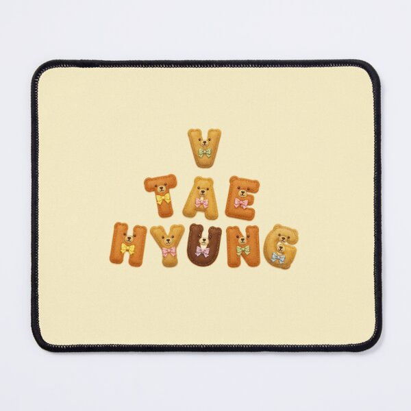 Item preview, BTS Tae Hyung | felt teddy bear | THV designed and sold by moteesshop.