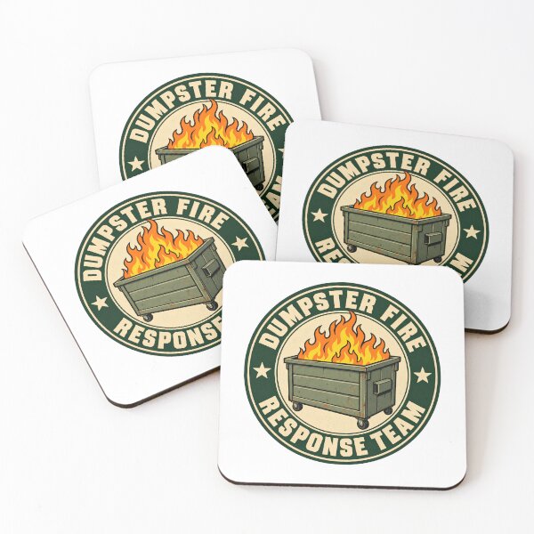 Item preview, Dumpster Fire Team designed and sold by sollunadesignns.