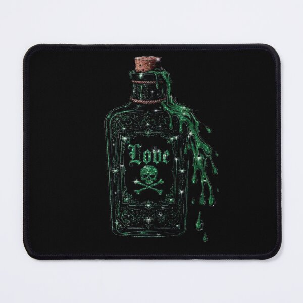 Item preview, Love Is Poison Emerald Glitter Potion Bottle | Toxic Love Tales Gothic designed and sold by Kvllo Collective Co..