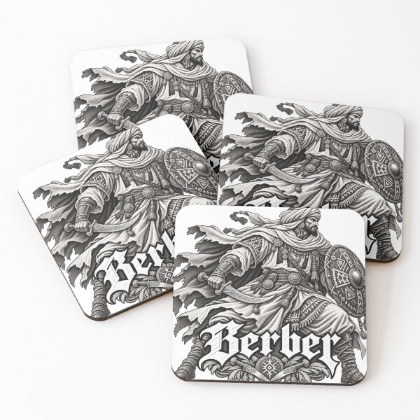 Item preview, Berber Warrior Woodcut Grimdark Design designed and sold by SunnyDesign82.