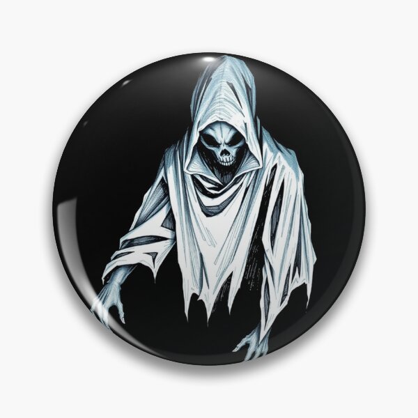 Item preview, Gothic Grim Reaper Ink Illustration designed and sold by ERODED SELF.